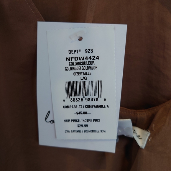 satin slip dress - Picture 3 of 3